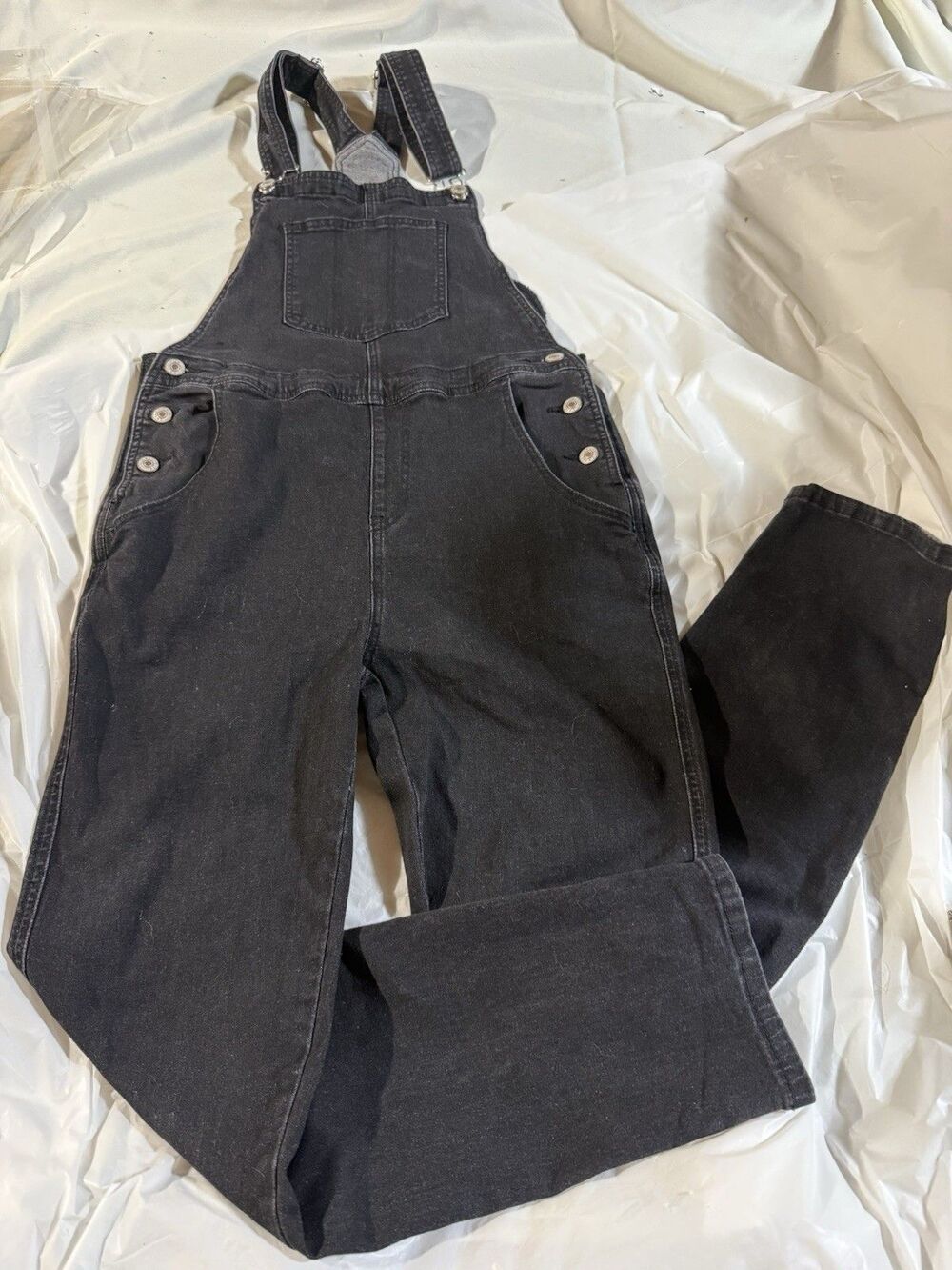 Women’s Bib Overalls  Luvamia Black Size Small 🤍💎